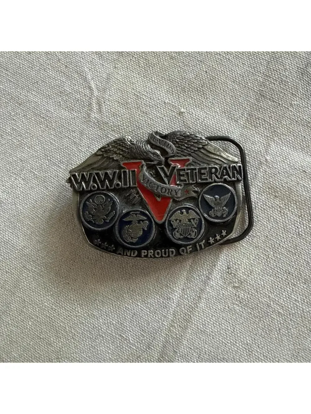 (3) Bundle Lot vintage belt buckles